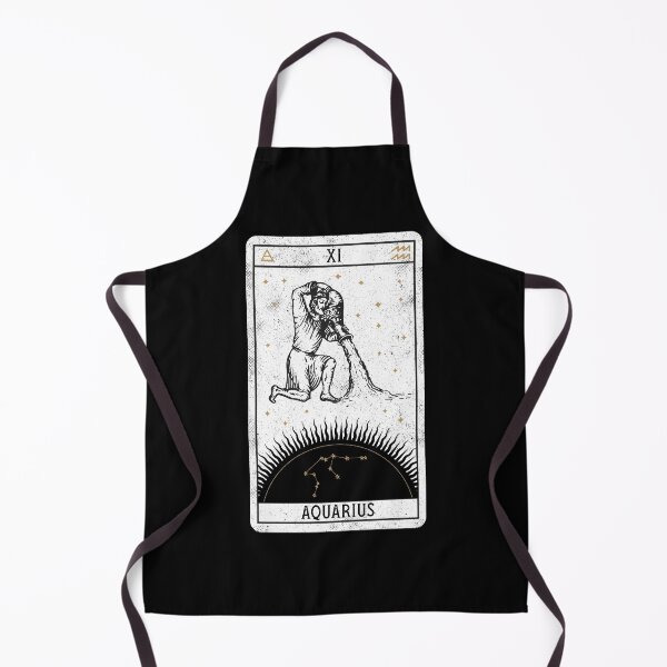 Item preview, Aquarius Distressed Goth Tarot Zodiac Sign designed and sold by Nemons.