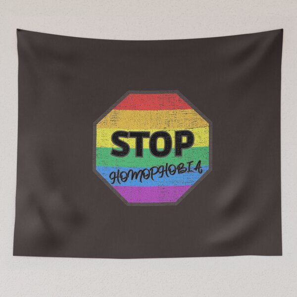 Item preview, Stop homophobia - Gay Pride 2022 designed and sold by yococo.