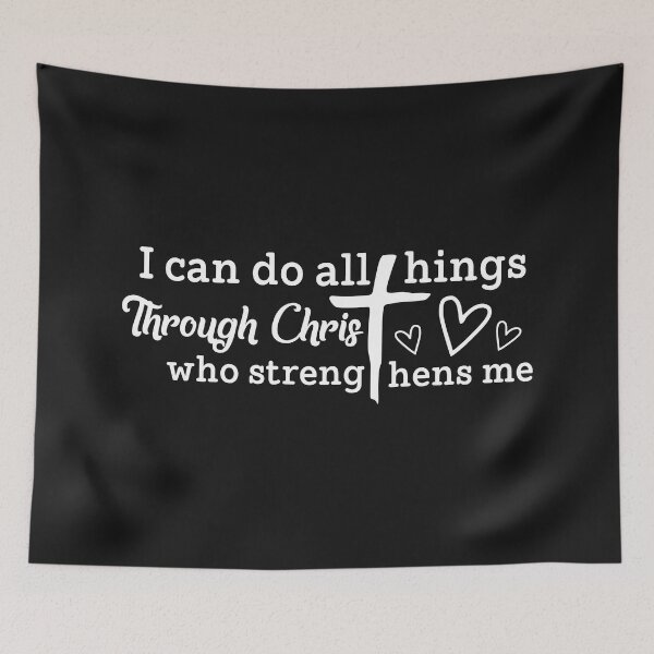 Item preview, I Can Do All Things Through Christ designed and sold by Moeez Javed.