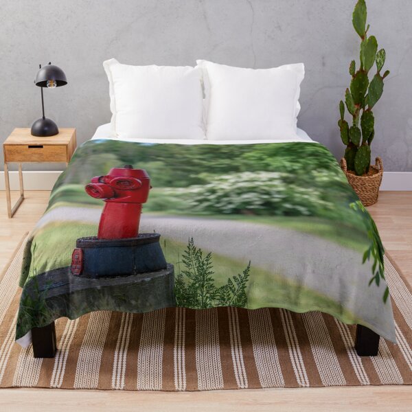 Item preview, Boca de incendio roja al costado de la carretera. designed and sold by OskiOnTour.