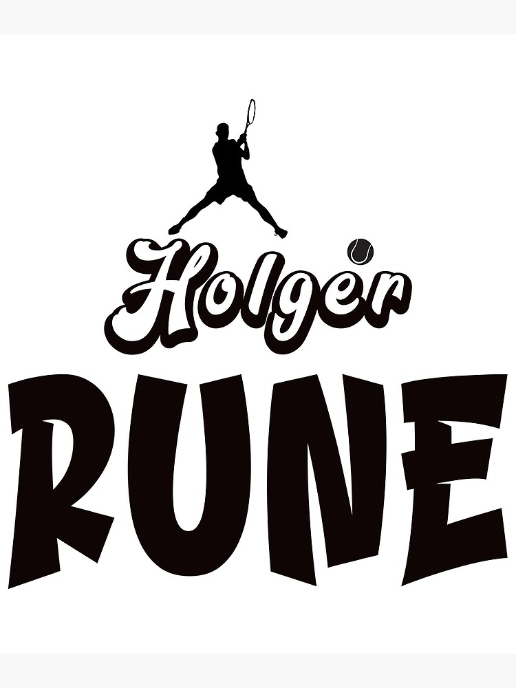 "Holger Rune" Poster for Sale by Hariskinner | Redbubble