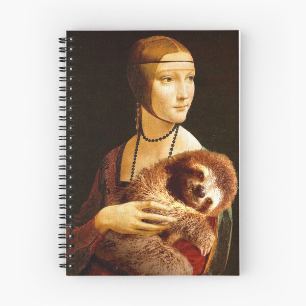 Item preview, Lady with a Sloth designed and sold by Furry And  Purry.