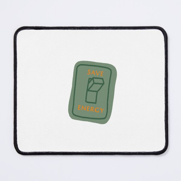 Item preview, Save Energy Sticker designed and sold by apple peel.