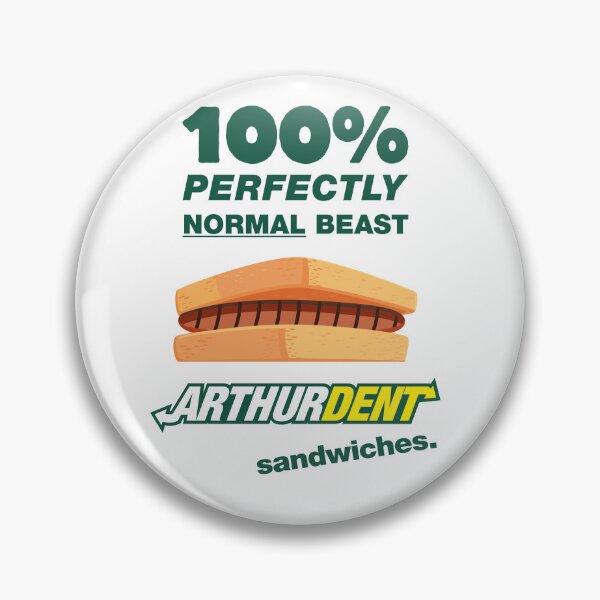 Artikelvorschau, Arthur Dent The Sandwich Maker Hitchhikers Guide entworfen und verkauft von iconikit.