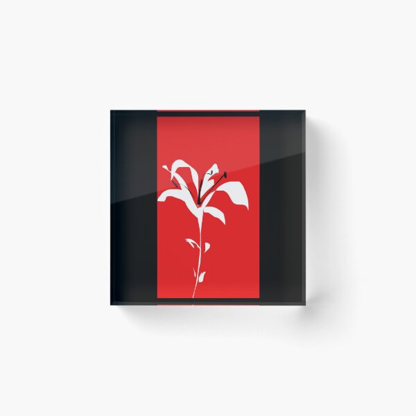 Item preview, White Lily in Red designed and sold by JohnnyArtPavlou.