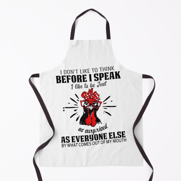 Item preview, I Dont Like To Think Before I Speak designed and sold by Moeez Javed.