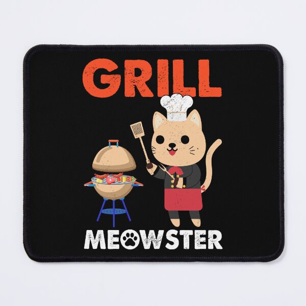 Item preview, Grillmeowster Funny Grillmaster Cat Lover Barbeque Grilling designed and sold by haselshirt.