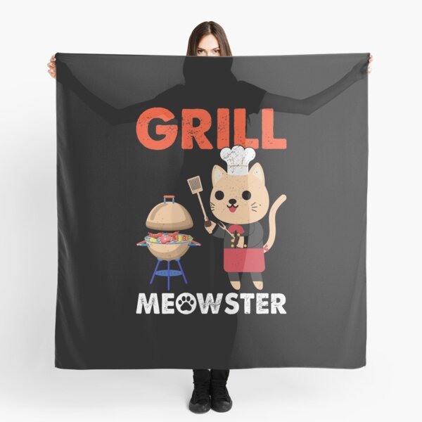 Item preview, Grillmeowster Funny Grillmaster Cat Lover Barbeque Grilling designed and sold by haselshirt.