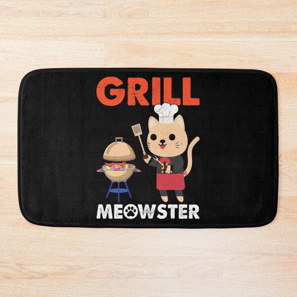 Item preview, Grillmeowster Funny Grillmaster Cat Lover Barbeque Grilling designed and sold by haselshirt.