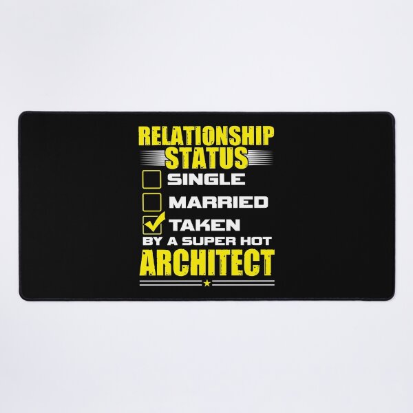Item preview, Funny His and Her Gift Idea Architect Relationship Status designed and sold by haselshirt.