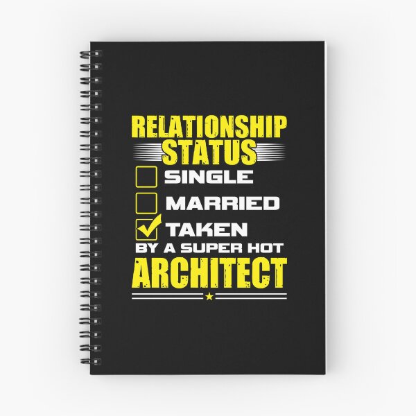Item preview, Funny His and Her Gift Idea Architect Relationship Status designed and sold by haselshirt.
