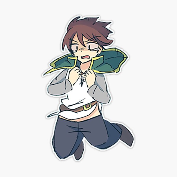 Kazuma Sato, KonoSuba! Sticker by 27YK