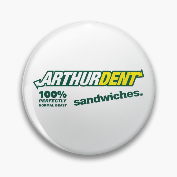 Artikelvorschau, Arthur Dent Sandwich Maker Hitchhikers Guide entworfen und verkauft von iconikit.