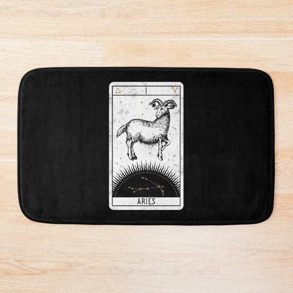 Item preview, Aries Distressed Goth Tarot Zodiac Sign designed and sold by Nemons.