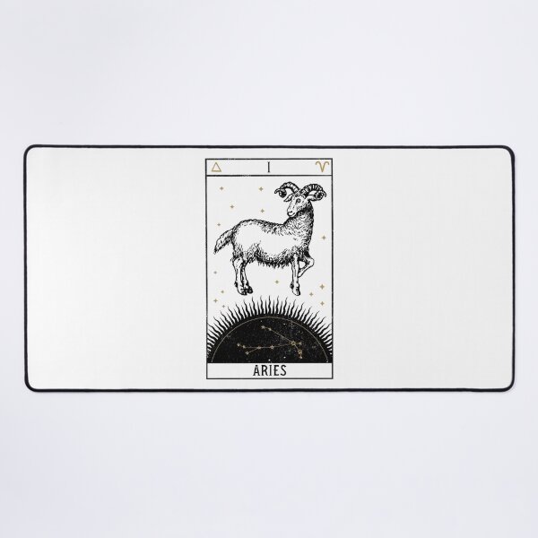 Item preview, Aries Distressed Goth Tarot Zodiac Sign designed and sold by Nemons.