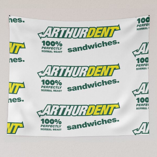 Item preview, Arthur Dent Sandwich Maker Hitchhikers Guide  designed and sold by iconikit.