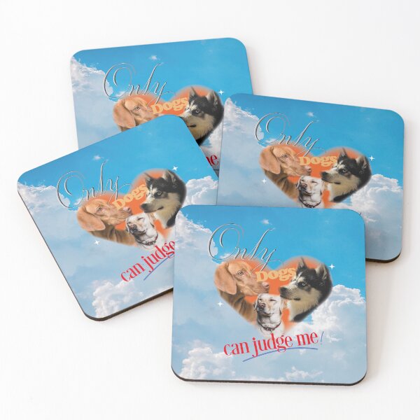 Item preview,  only dogs can judge me designed and sold by whatmabeldid.