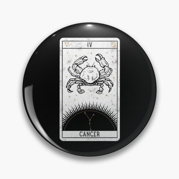 Item preview, Cancer Distressed Goth Tarot Zodiac Sign designed and sold by Nemons.