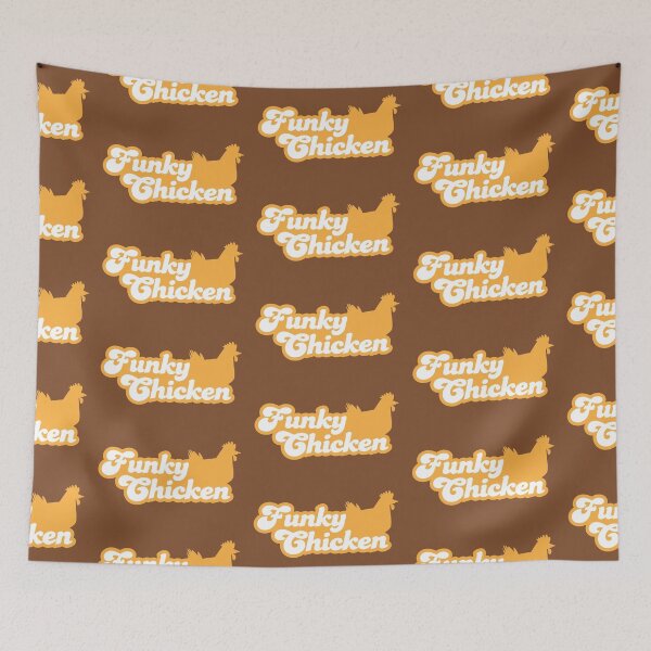 Item preview, FUNKY CHICKEN with a hen chicken chook  designed and sold by jazzydevil.