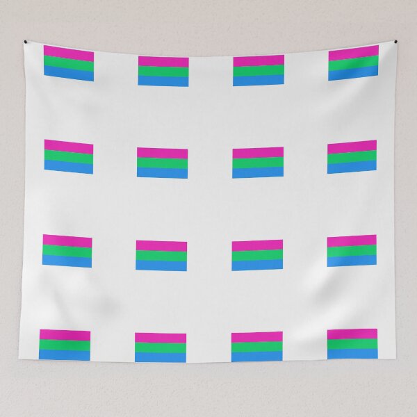 Item preview, Polysexual flag sticker pack - 16 poly sexual stickerpack designed and sold by Inspirationmotivation.