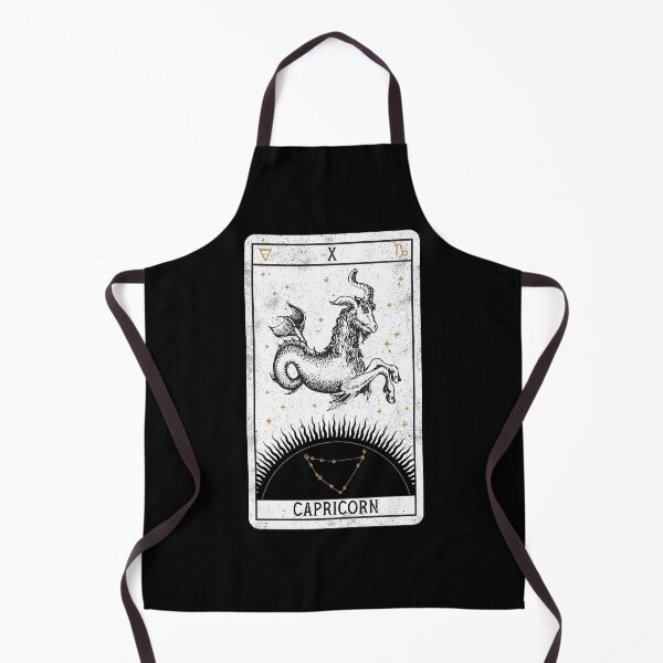 Item preview, Capricorn Distressed Goth Tarot Zodiac Sign designed and sold by Nemons.