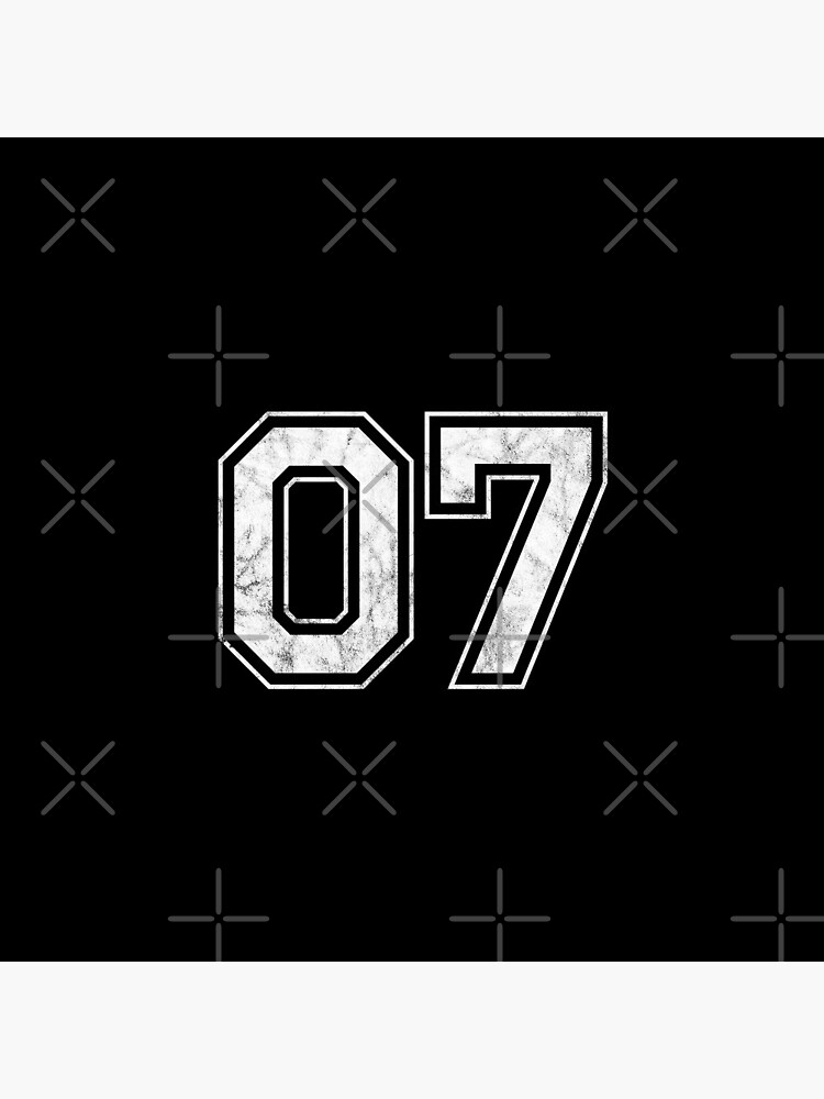 Number 07