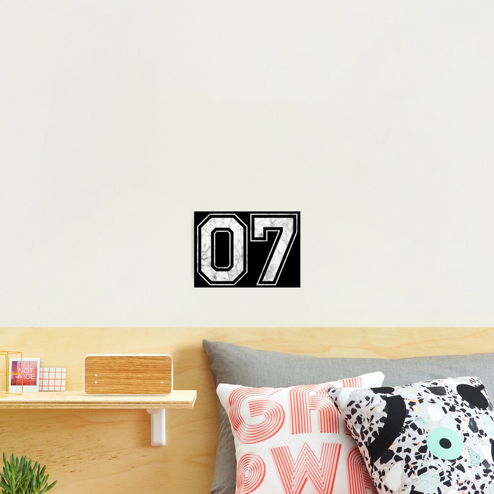 Number 07 Number 07