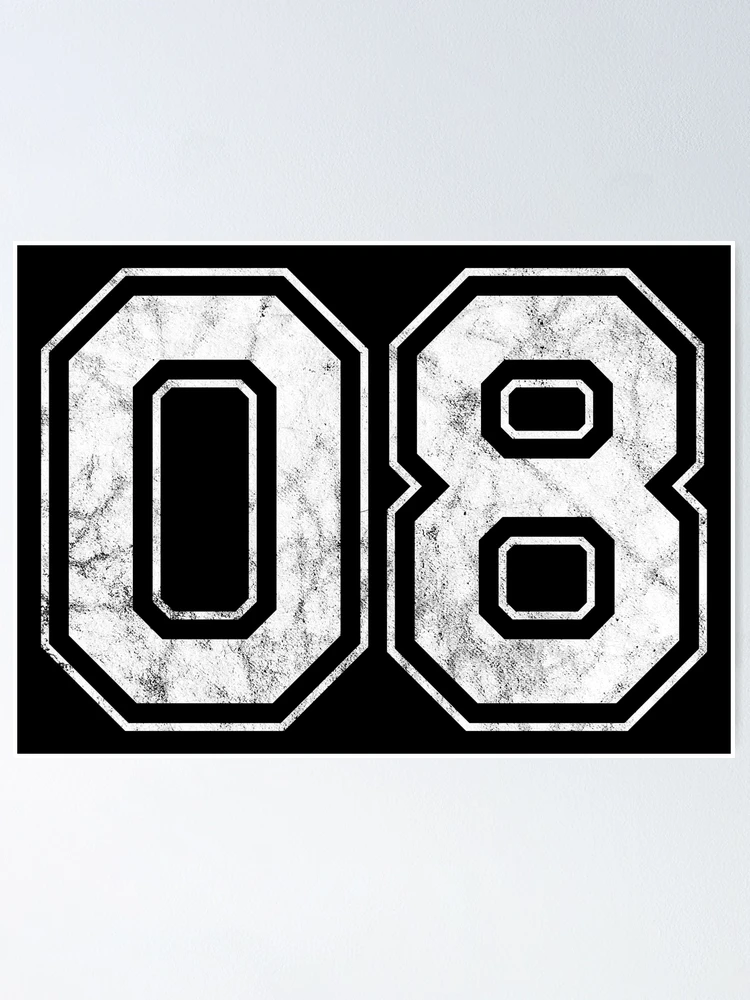 Number 08 | Poster