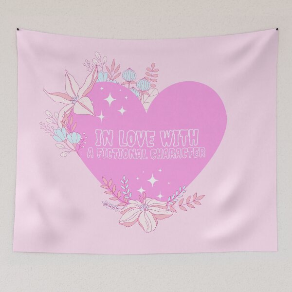 Item preview, In love with a fictional character- Cute Aesthetic designed and sold by Anxatzi.