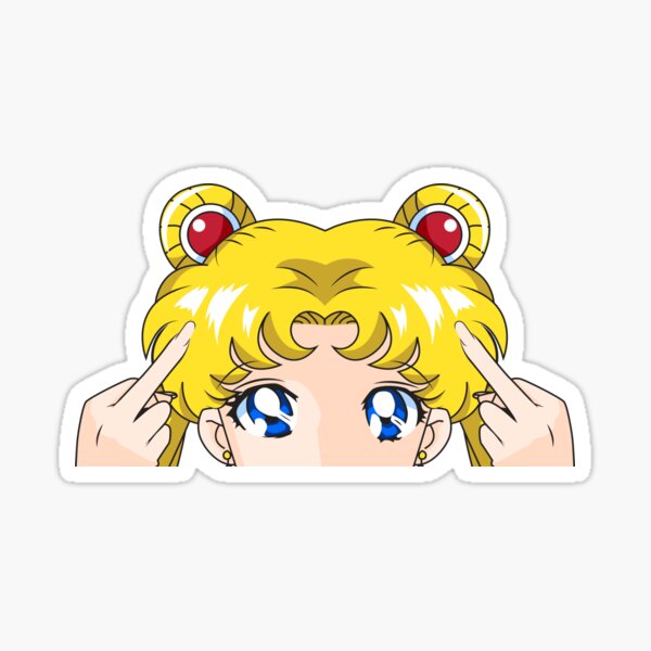 Sailormoon Peeker Sticker