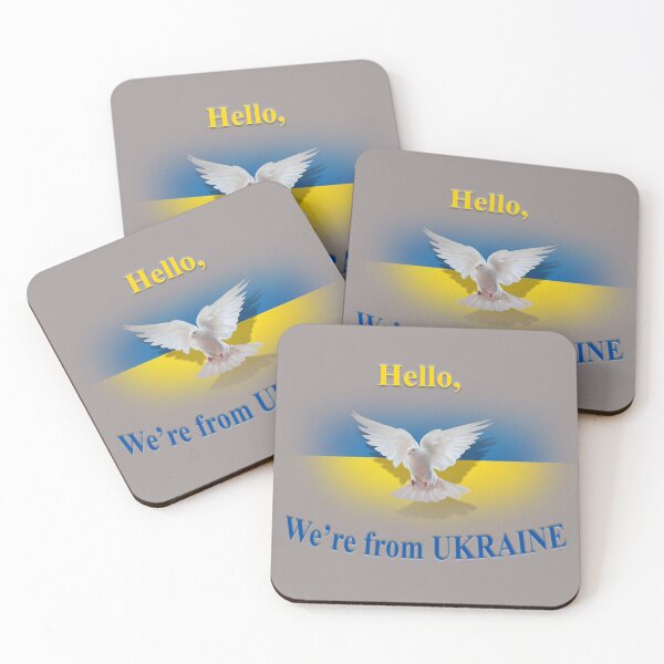 Item preview, Добрий вечір Ми з України - Hello we are from Ukraine - Ukrainian gift designed and sold by BestStuffDepot.