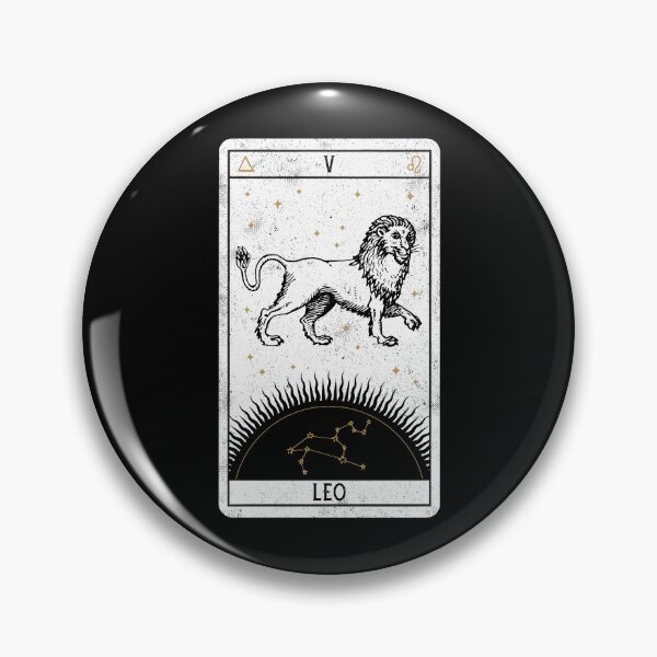 Item preview, Leo Distressed Goth Tarot Zodiac Sign designed and sold by Nemons.