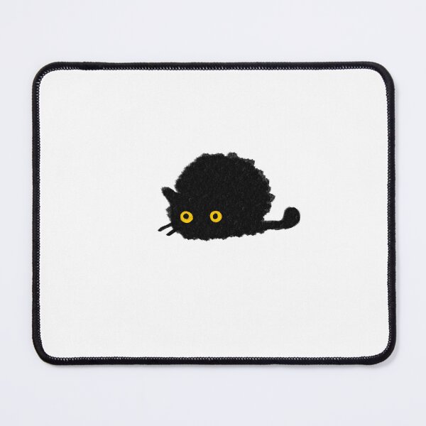 Item preview, Black cat drawing designed and sold by apple peel.