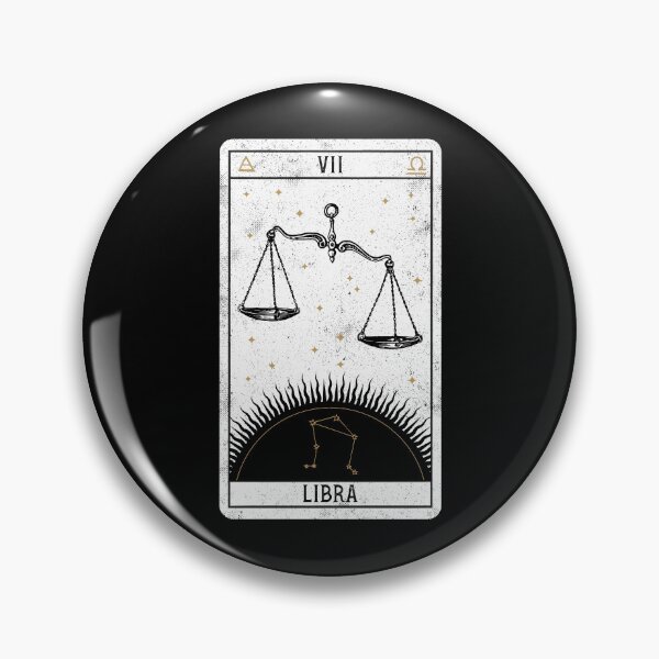 Item preview, Libra Distressed Goth Tarot Zodiac Sign designed and sold by Nemons.