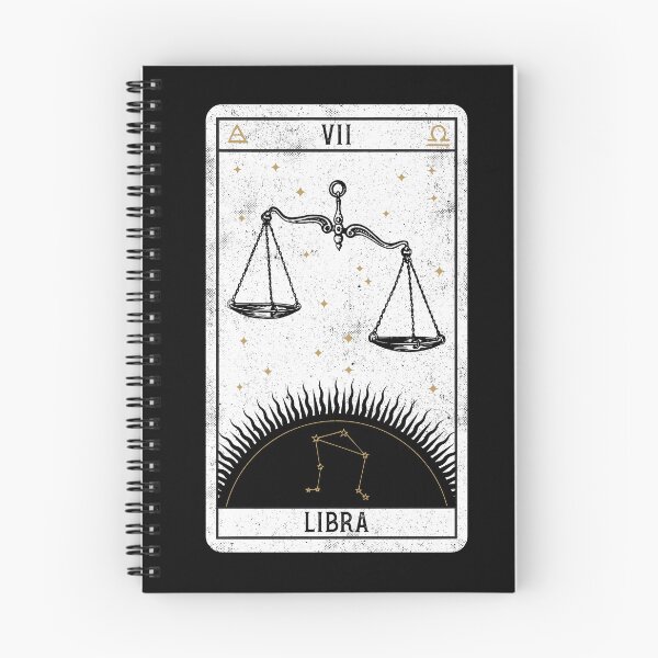 Item preview, Libra Distressed Goth Tarot Zodiac Sign designed and sold by Nemons.