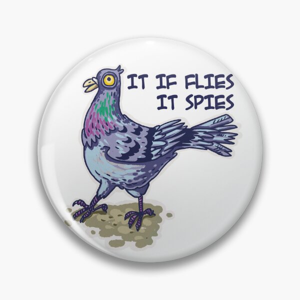Item preview, It if flies it spies designed and sold by DessinDaro.