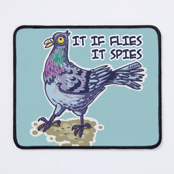 Item preview, It if flies it spies designed and sold by DessinDaro.