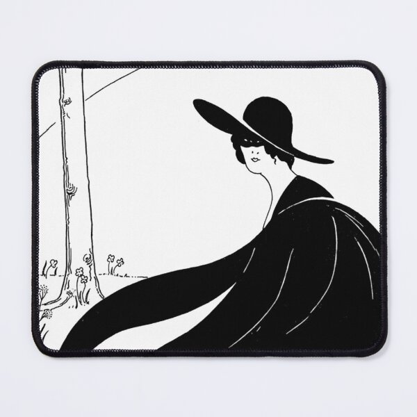 Item preview, The Black Domino by Aubrey Beardsley - Vintage Art designed and sold by RickE.