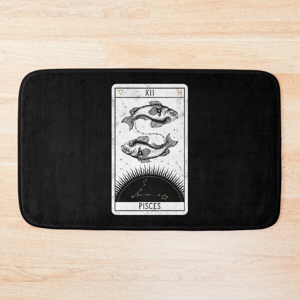Item preview, Pisces Distressed Goth Tarot Zodiac Sign designed and sold by Nemons.