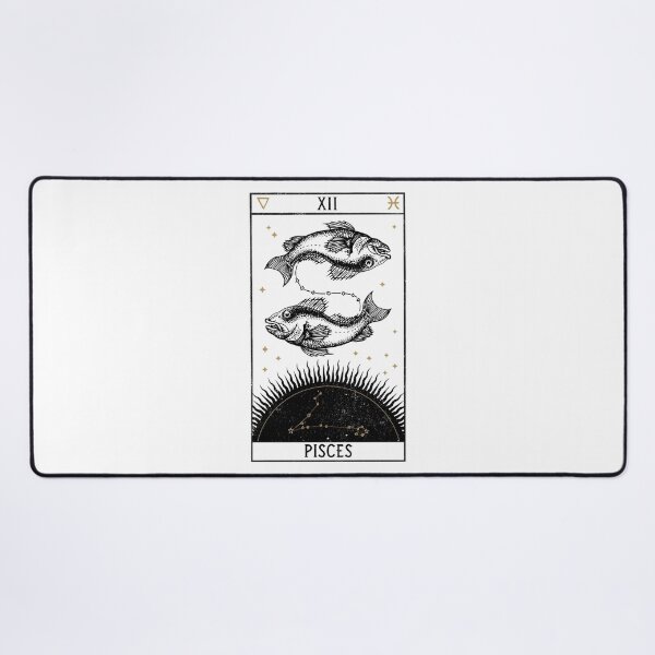 Item preview, Pisces Distressed Goth Tarot Zodiac Sign designed and sold by Nemons.