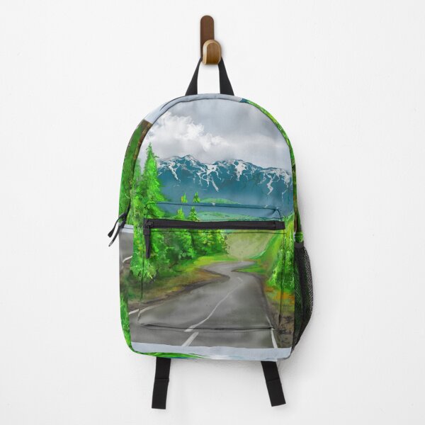 Item preview, landscape with road and mountain designed and sold by Arctia.