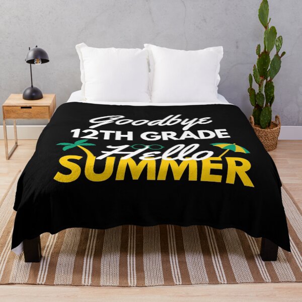 Item preview, Funny Quote For Last Day Of School: Goodbye 12th Grade Hello Summer designed and sold by AmeliaStore1.