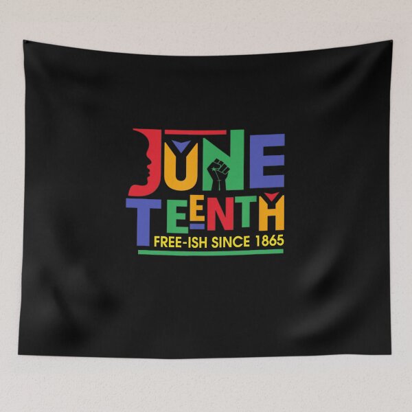 Artikelvorschau, JUNETEENTH FREE-ISH SEIT 1865 UNABHÄNGIGKEIT FREIHEIT TAG entworfen und verkauft von lukas69graphic.