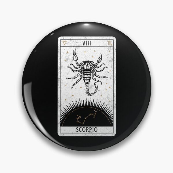 Item preview, Scorpio Distressed Goth Tarot Zodiac Sign designed and sold by Nemons.