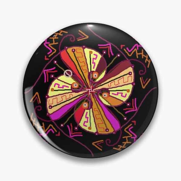 Item preview, Multicolored mandala with symbols and geometries. designed and sold by Goliardika-Shop.