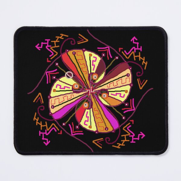 Item preview, Multicolored mandala with symbols and geometries. designed and sold by Goliardika-Shop.