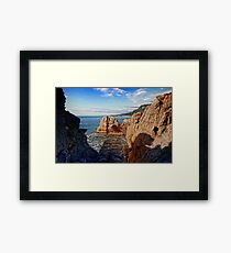 Punakaiki Pancake Rocks Framed Print