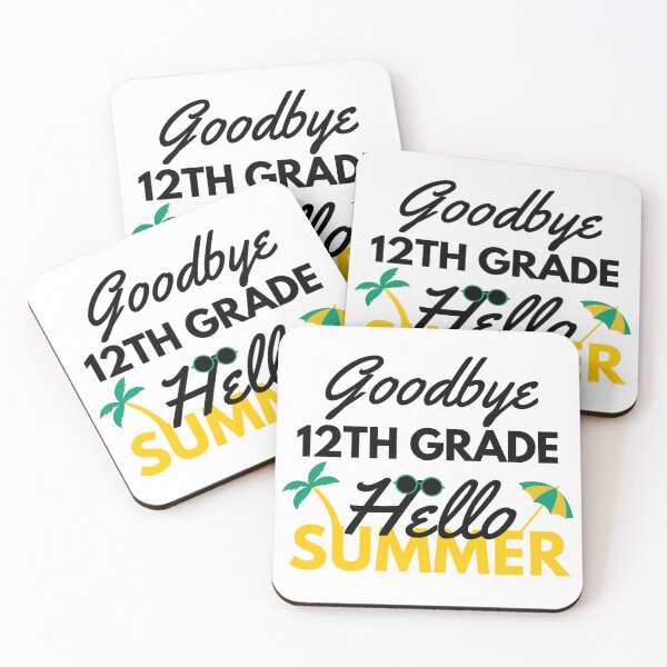 Item preview, Funny Quote For Last Day Of School: Goodbye 12th Grade Hello Summer designed and sold by AmeliaStore1.