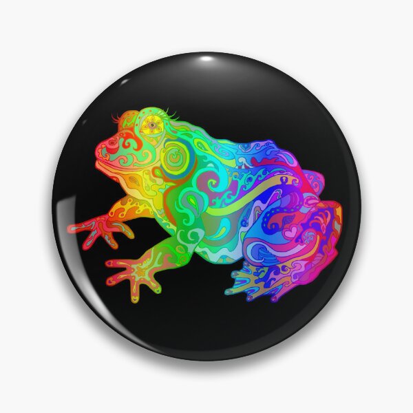 Item preview, Rainbow Swirly Frog  designed and sold by Deborah Camp.
