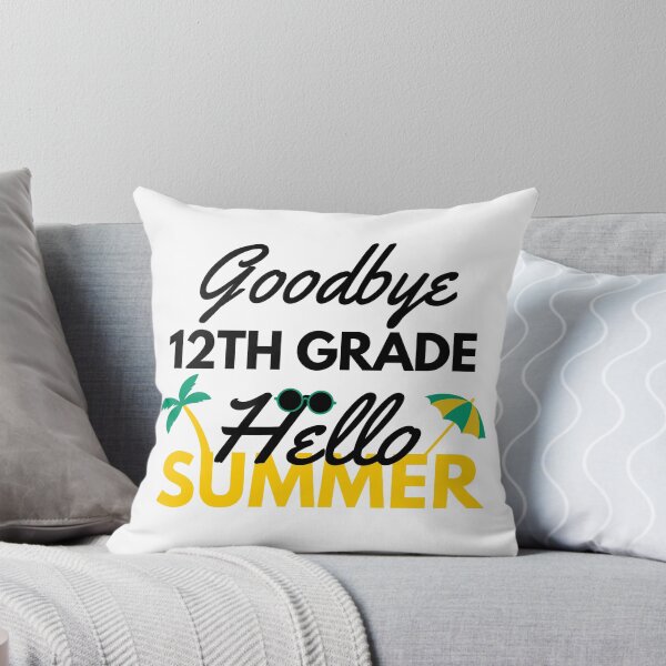 Item preview, Funny Quote For Last Day Of School: Goodbye 12th Grade Hello Summer designed and sold by AmeliaStore1.